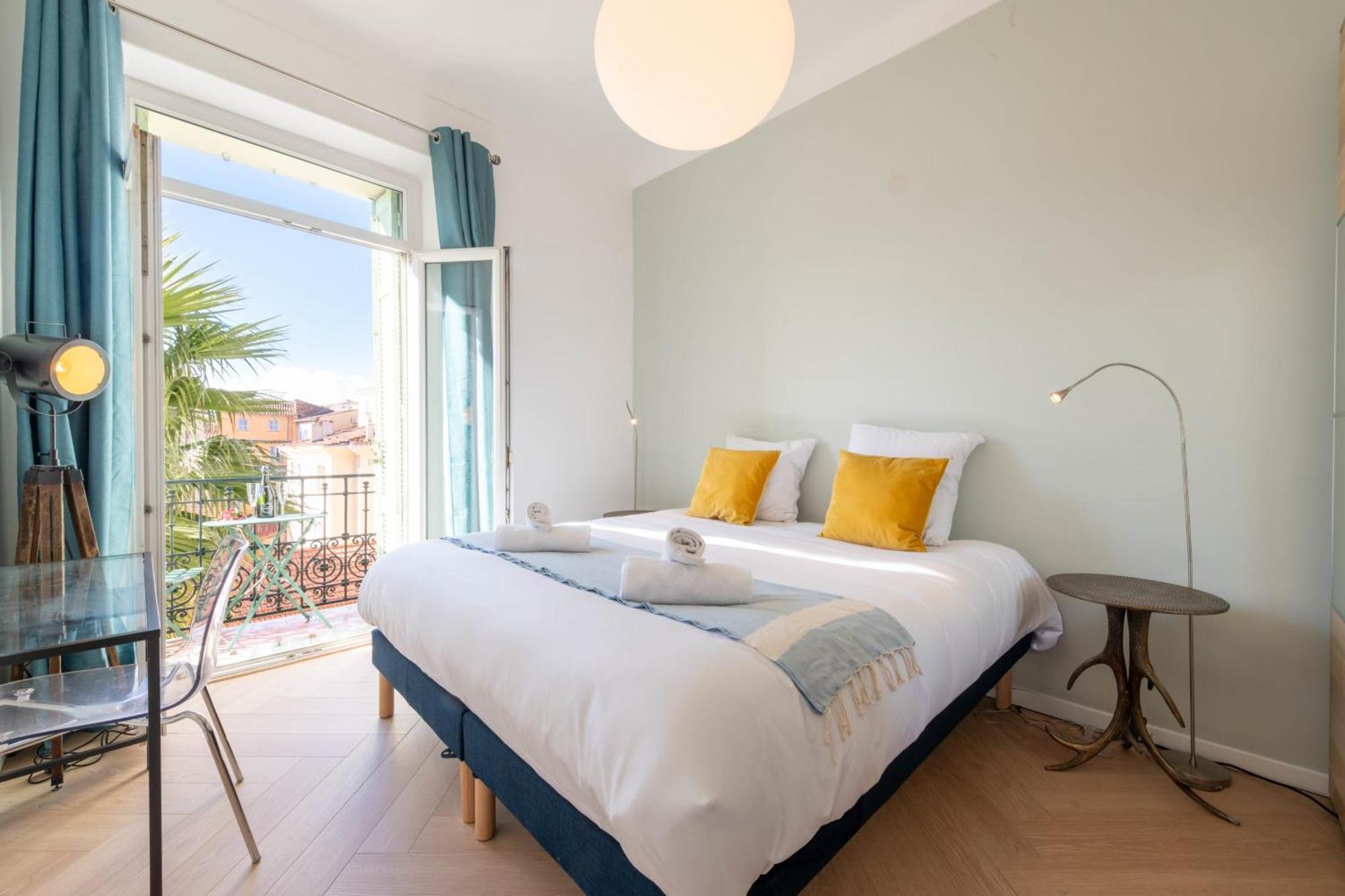 Modern 2-br With Balconies 3 Min From Palais Des Festivals Apartamento