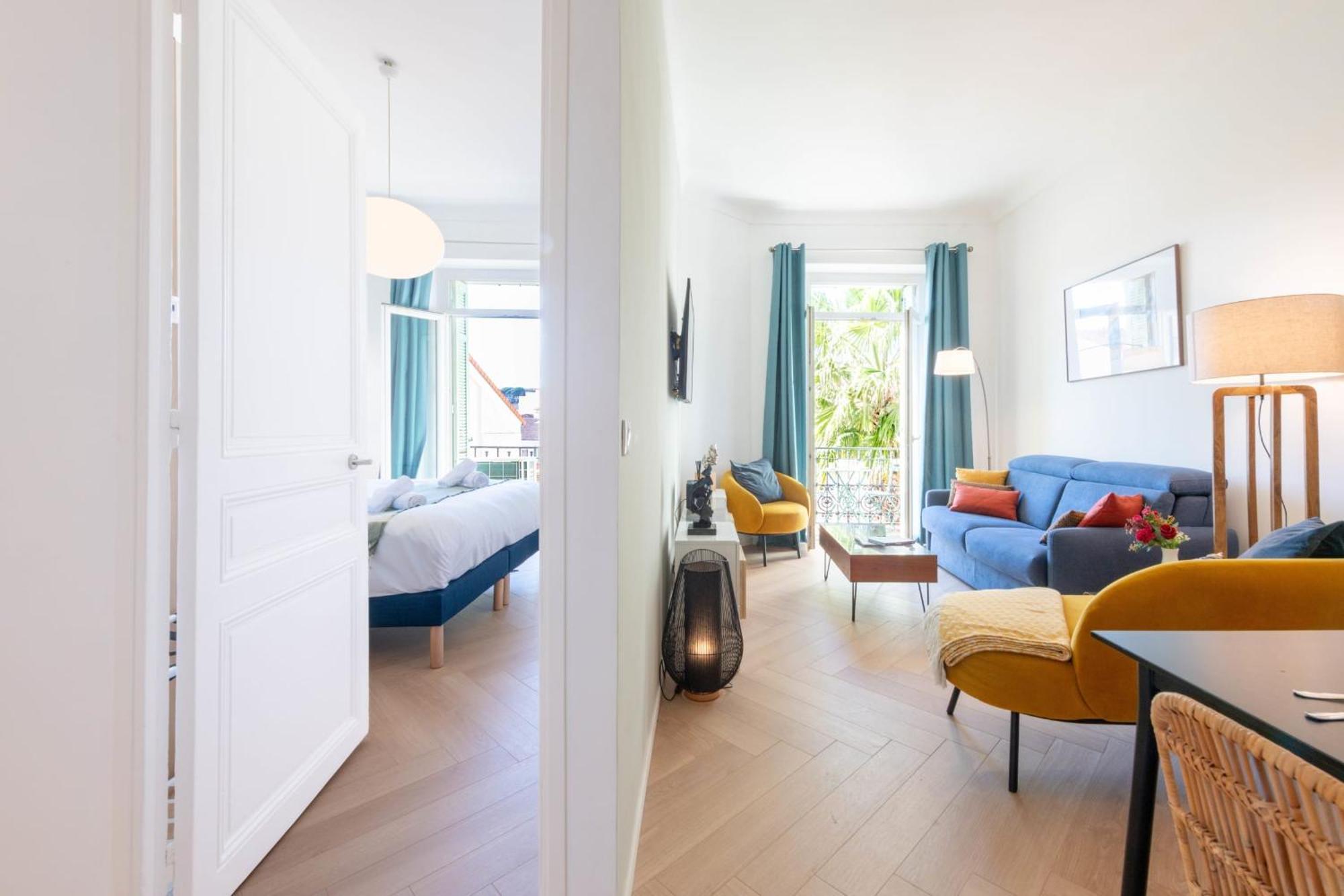 Modern 2-br With Balconies 3 Min From Palais Des Festivals