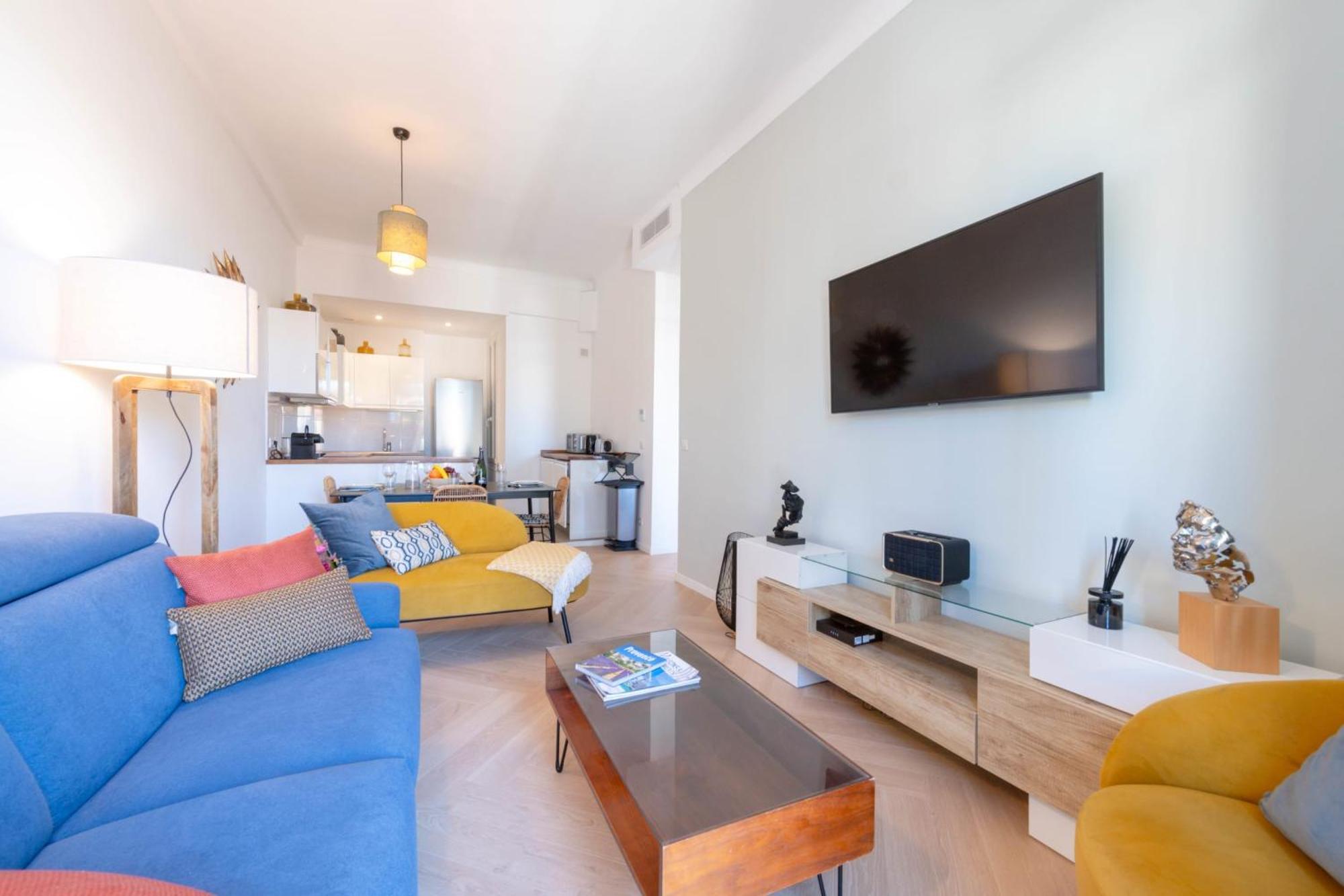 Modern 2-br With Balconies 3 Min From Palais Des Festivals *