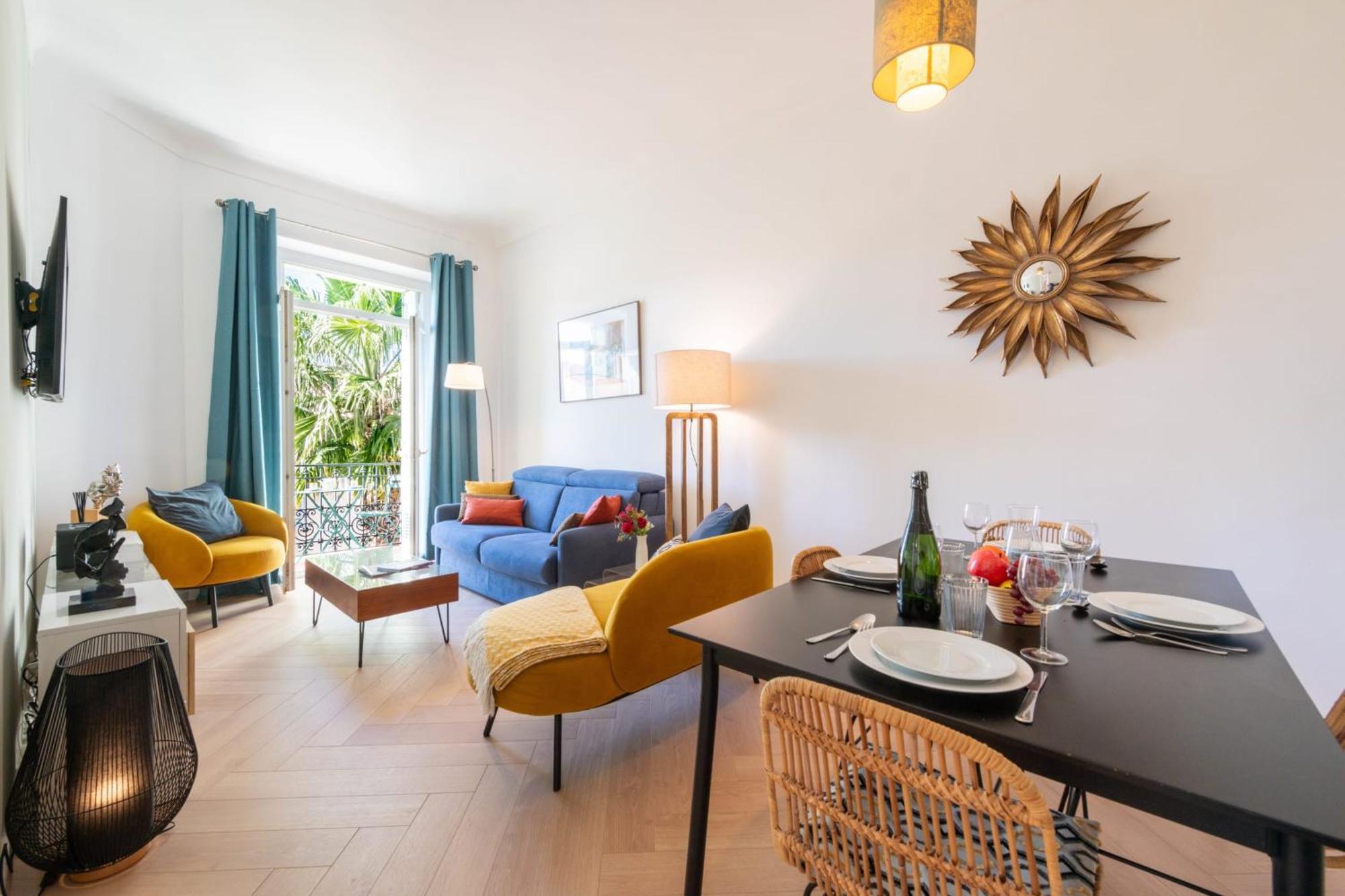Apartamento Modern 2-br With Balconies 3 Min From Palais Des Festivals